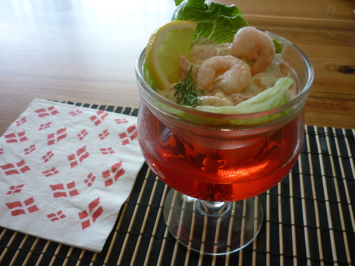 Danish Prawn Cocktail, recipe.