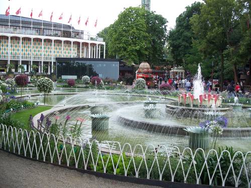 Tivoli, Copenhagen, Denmark.